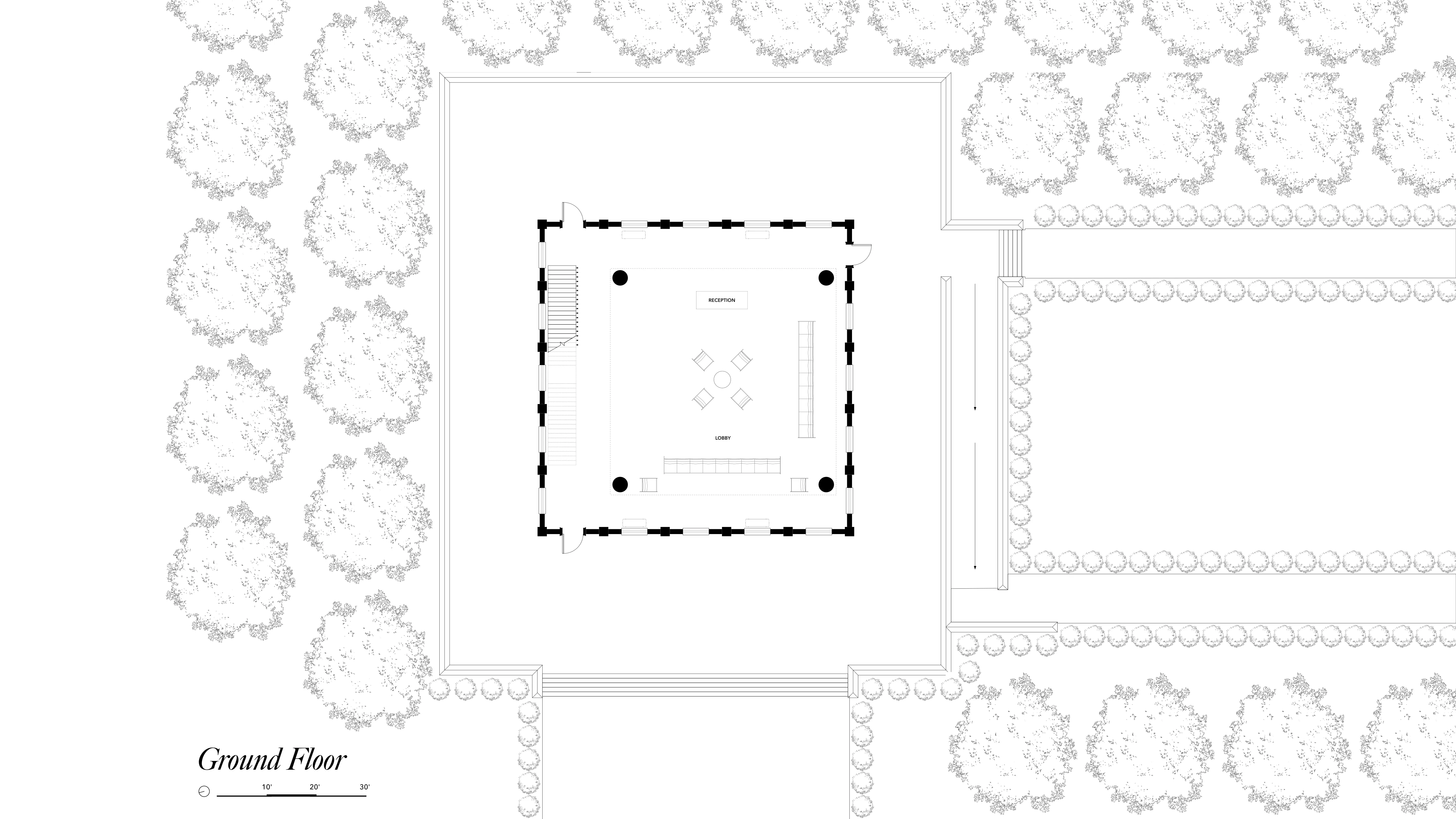 Crystal Pavilion Ground Floor Plan