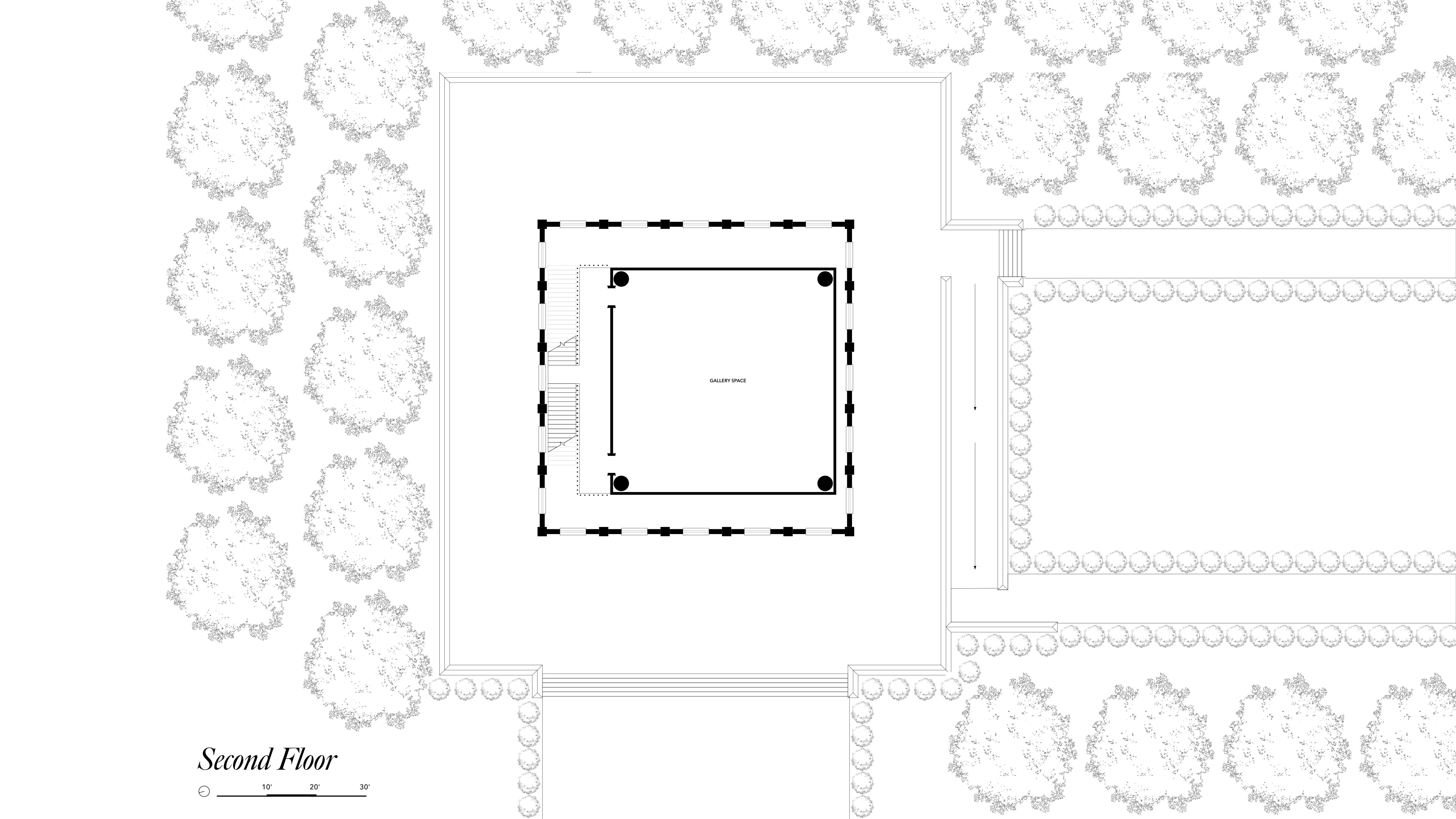 Crystal Pavilion Second Floor Plan