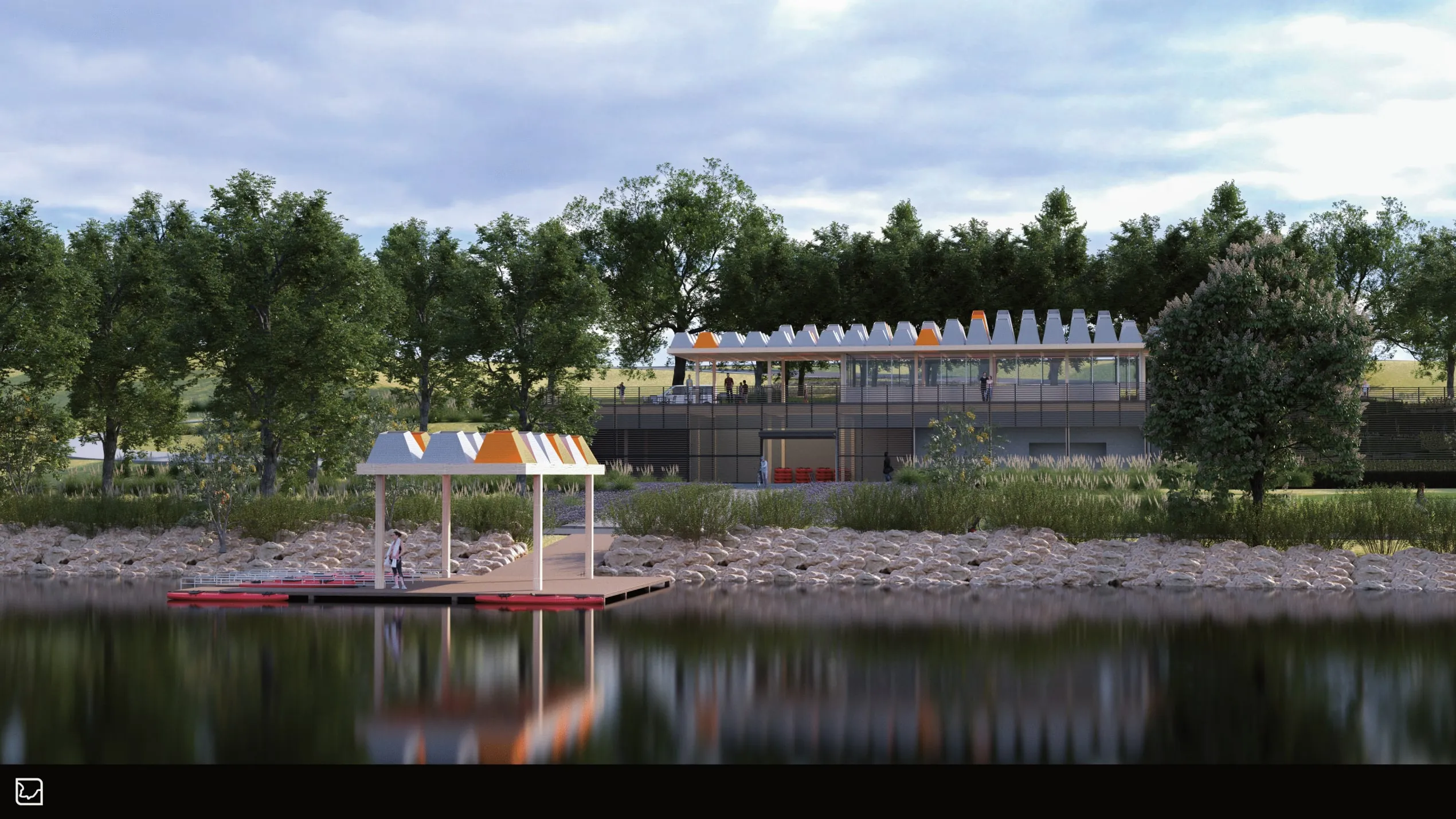 Wavelength day time render from Tennessee River