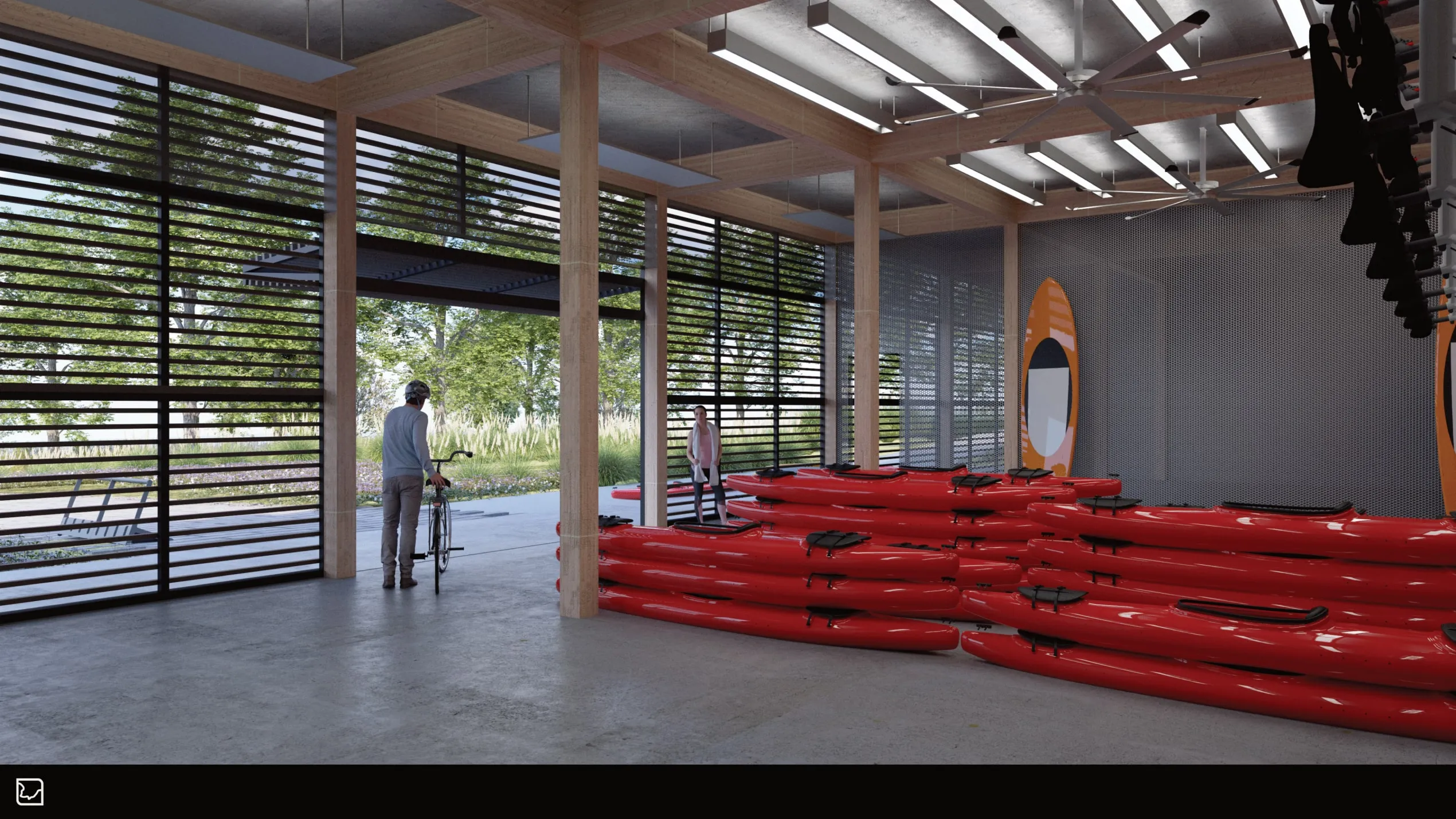 Wavelength Interior Render