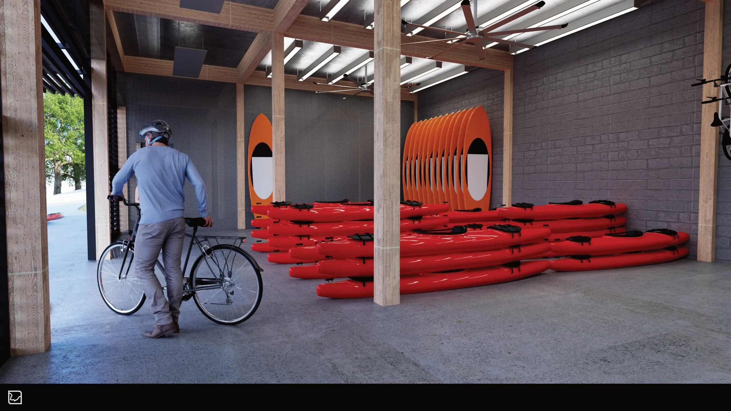 Wavelength Interior Render